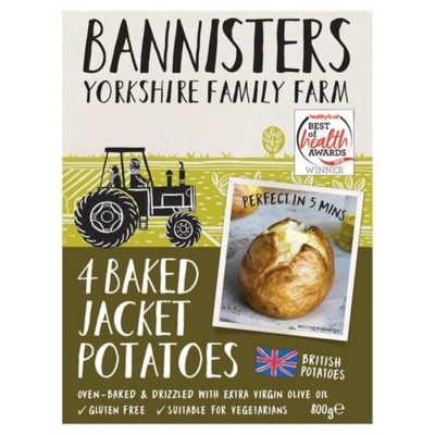 Bannisters Farmhouse 4 Jacket Potates 12X700 G