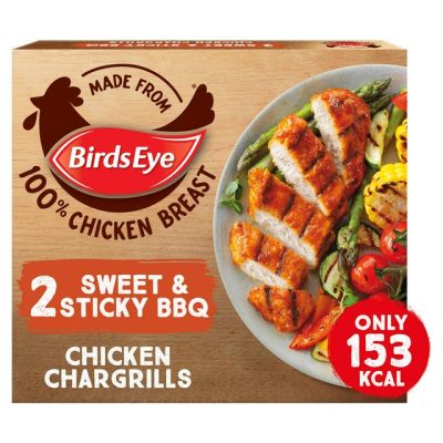 Birds Eye 2 Sweet & Sticky BBQ Chicken Chargrills