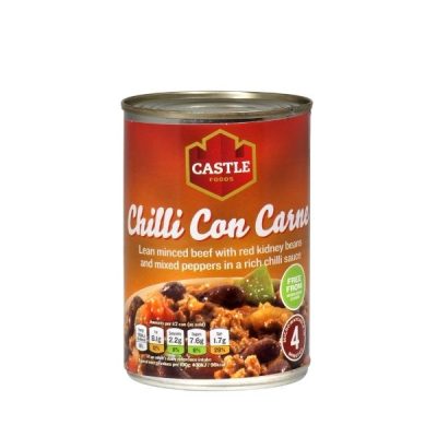 Castle Foods Chilli Con Carne  12 x 385 G