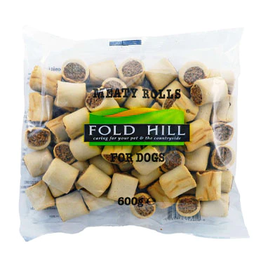 Fold Hill Meaty Rolls For Dog 600 G