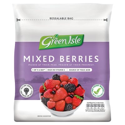 Green Isle Wild Berry Mix 375 G