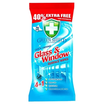 Greenshield Glass & Window Wipes