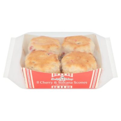 Haywood & Padgett Cherry/Sultana Scones 4 PK