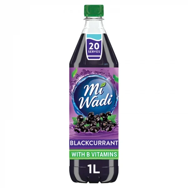 MiWadi (Britvic) Blackcurrant 1 L (12)