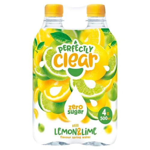 Perfectly Clear Still Lemon And Lime 4 Pack