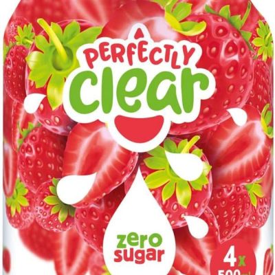 Perfectly Clear Still Strawberry 4 Pack