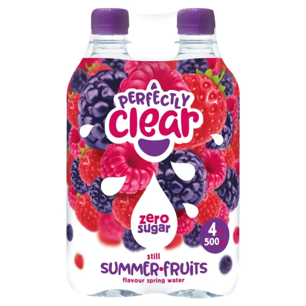 Perfectly Clear Still Summer Fruits 4 Pack