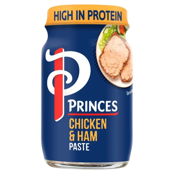 Princes Chicken/Ham Paste 12 x 75 G