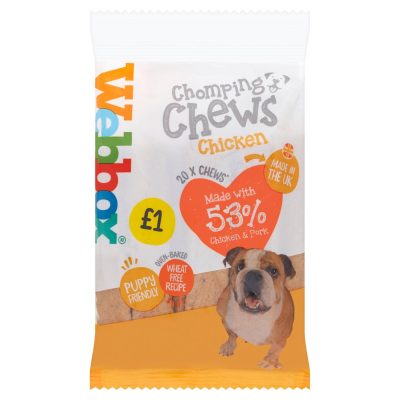 Webbox Chomping Chews Chicken 20 PK